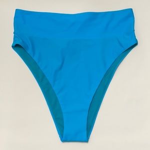 AERIE High Waist High Cut Cheeky Bikini Bottom